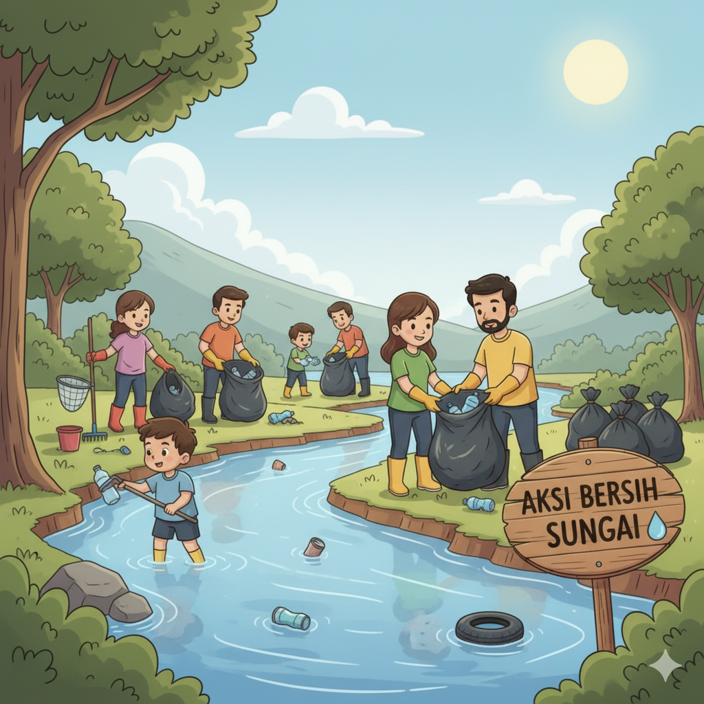 Dari Sampah Pampers Jadi Program Keren: SEKARDADU, Cara Banyuwangi Ajari Anak SD 'Rawat' Sungai